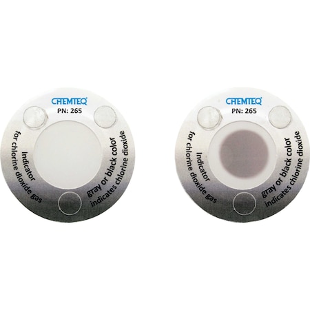 Filter Change Indicator StickerB For Chlorine Dioxide Gas